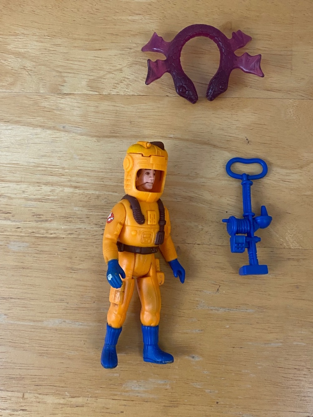 Complete Vintage 1989 Kenner The Real Ghostbusters Super Fright Peter Venkman